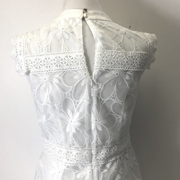 Julia Jordan Ivory Dress New 4 - Picture 7 of 9